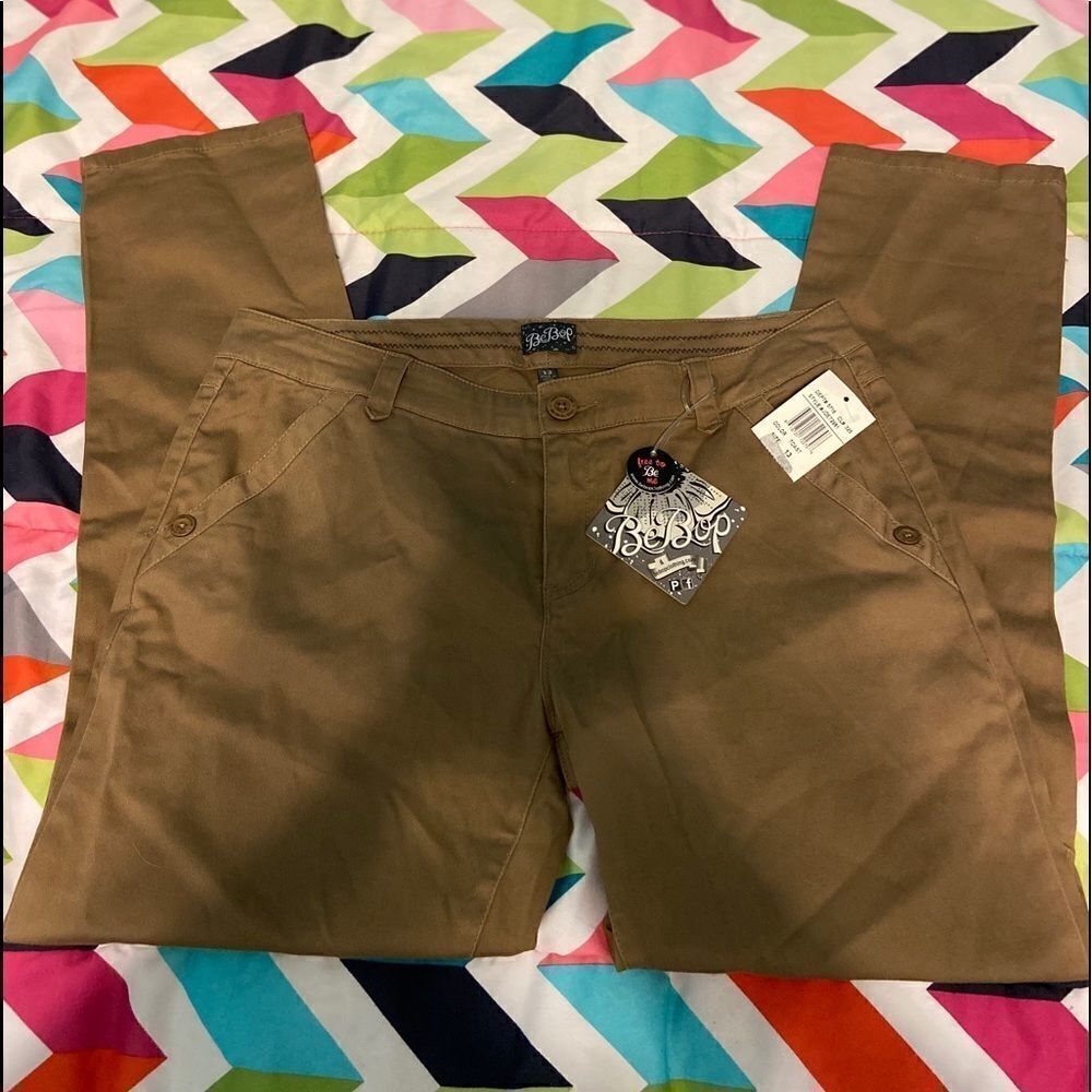 NEW BeBop Pants Slacks Toast Size 13